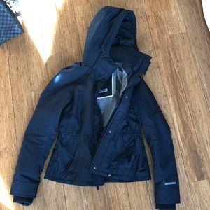 Abercrombie all seasons thick rain coat